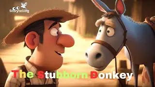 Toby the Stubborn donkey | English story | English fairy tale