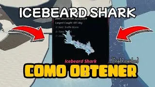Cómo OBTENER EL ICEBEARD SHARK en Fisch! Roblox