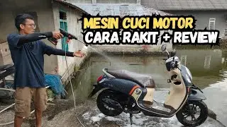 JET CLEANER | Alat Steam Cuci Motor Portable Elektrik