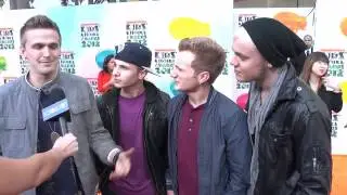 Nick Cannon & 4 Count Interview - 2012 Kids' Choice Awards