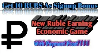 Get 10 RUB free With New Ruble Earning Economic Game smartzavody.ru  | Hyipsdaily
