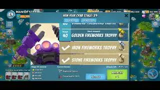 Region LK Top 53 | New Year Crab Stages 28-34 | Boom Beach