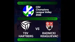 TSV Raiffeisen HARTBERG (AUT) vs Radnicki KRAGUJEVAC (SRB)  2 - 3