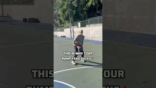 This is why your pump fake is TRASH❗️💯 #basketball #basketballtraining #bball #ballislife