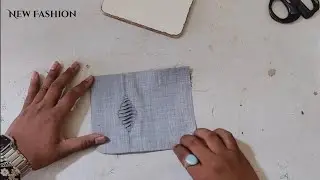 safari pocket new design stitching (how to make new pocket design) #new #fashion #tailor #safari