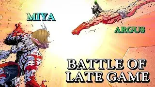 A Fed Argus Against a Fed Miya 