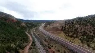 Voyager Flight over Santa Fe and Apache Canyon