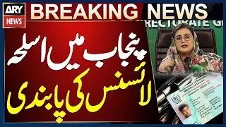 No New Weapon Licenses to Be Issued in Punjab, Says Azma Bukhari