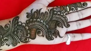 simple easy arebic Mehndi design 2020 special new latest arebic for hand #sakshiartofmehndi