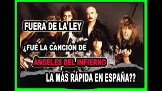 POR QUÉ FUERA DE LA LEY FUÉ LA PRIMERA CANCIÓN DE SPEED METAL (ÁNGELES DEL INFIERNO EN GUITARRA)