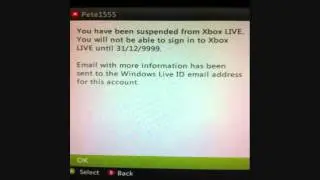 Banned Xbox Live Till 31/12/9999 - Unlimited Prestige Token Glitch