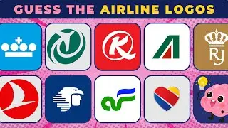 Guess the logo - Airline Logo Challenge 2024 | 30 logos