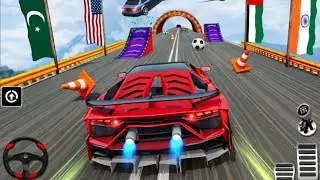 Impossible GT Car Stunt Racing | GT Car Stunt Master 3D | Extreme Mega Ramp Car Game 2025