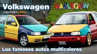 VOLKSWAGEN HARLEQUIN. Los famosos autos muilticolores 🟡🔴🟢🔵
