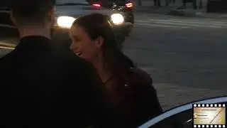 Nina Dobrev opening  new  shop Dior Champs Elys&eacute;e