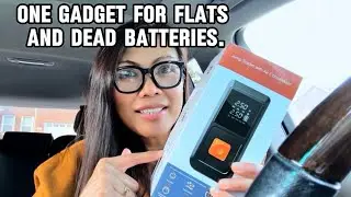 Jump Starter + Air Compressor Review | Flat Tire & Dead Battery Solution! #ad #musthave 