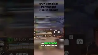 Permanent Max Health Glitch In BO7 Zombies (Still Works) #exploit #bo7zombies #blackops7zombies
