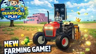 New farming game|| tractor farming simulator||Heavy tractor game 