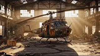 ASMR Full Restoration of 1960s Bell UH-1 &ldquo;Huey&rdquo; Helicopter From Abandoned War Relic to Flight-Ready