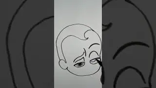 The boss baby drawing