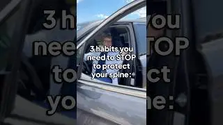 Avoid these habits to protect your spine health! #backpain #InjuryPrevention #spinehealth