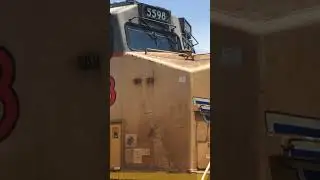 GE C44ACCTE de Union Pacific 🇺🇸.  #shorts #train