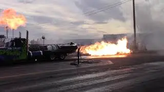 The Bone Shaker Jet Semi Truck Huge Jet Engine