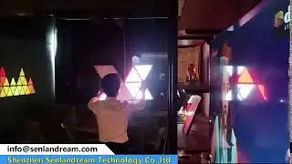 2020 Touch sensitive Modular Smart Light Panel/Nanoleaf alternative/Cheap/Touch
