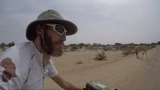 Cycling the bad road from Lodwar to Lokichar Kenya
