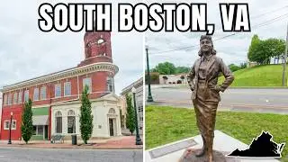 South Boston, Virginia I Small Town Virginia I South VA I 4K