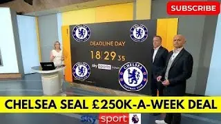 CHELSEA SEALS DEADLINE DAY STRIKER SIGNING