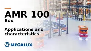 Applications and characteristics of the AMR 100 Box Conveyor