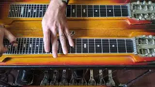 Autumn Leaves on the pedal steel guitar. Steel guitar jazz by Brother Ethan Shaw.