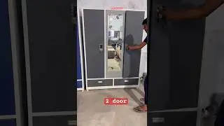 Big size 3 door almira design for home bedroom #trending #almirah #shorts #viral