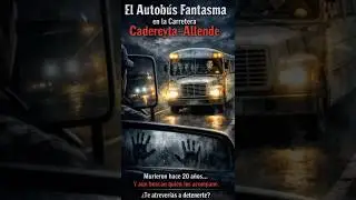 Autob&uacute;s Fantasma en la carretera Cadereyta-Allende #memoalmanzarocha #lacamaradeguille #paranormal