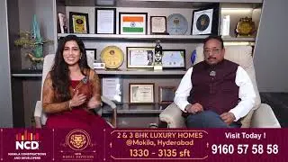 Real Estate Insights 2025 | Visionary MD Srinivas Rao Veluvolu Shares Industry Outlook | NCD