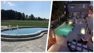 75 Small Stamped Concrete Pool Design Ideas You'll Love 🔴