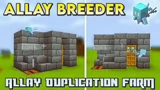 Allay Breeder In Minecraft PE/Bedrock/Java 1.19 | Allay Duplication Farm