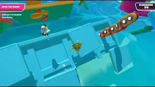 Fall Guys - Solo Wins N&ordm; 3,963 to 3,965 - Roll Off, Gooprope Rodeo and Kraken Slam