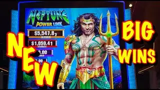 NEW SLOT: Neptune Power Link   tons of features, bonuses, big wins!