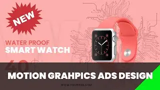 Motion Graphics Watch Advertising Promo In After Effects