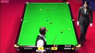 Stephen Hendry 147 | World Snooker Championship 2012