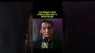 Joe Rogan's first UFC event! #ufc #joerogan