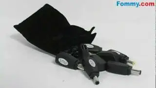 Универсальный адаптер питания для ноутбука с USB-портом для зарядки в автомобиле