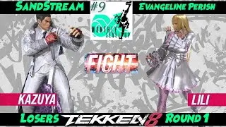 SandStream (Kazuya) VS. Evangeline Perish (Lili) - Tekken 8 - Losers Round 1 - Monthly Level Up 9