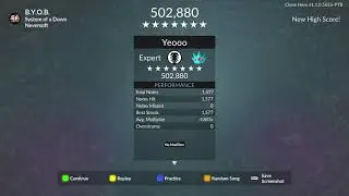 I finally FC'd B.Y.O.B. 6,300 days later...