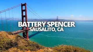 Exploring Battery Spencer in Sausalito, California USA Walking Tour #batteryspencer #sausalito #ca