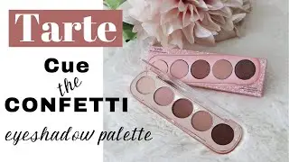 Tarte Cue the Confetti Eyeshadow Palette | Mature Hooded Eyes  | Over 50