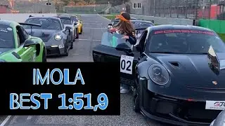 Imola, Porsche 991.2 GT3 RS Best 1:51,9