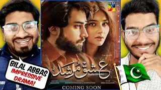 ISHQ MURSHID TEASER 3 & 4 REACTION! | Bilal Abbas | Durefishan Saleem | Indian Broz Reaction